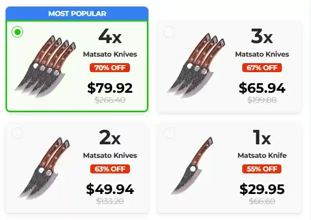 Order Matsato Knife — Best Price Available